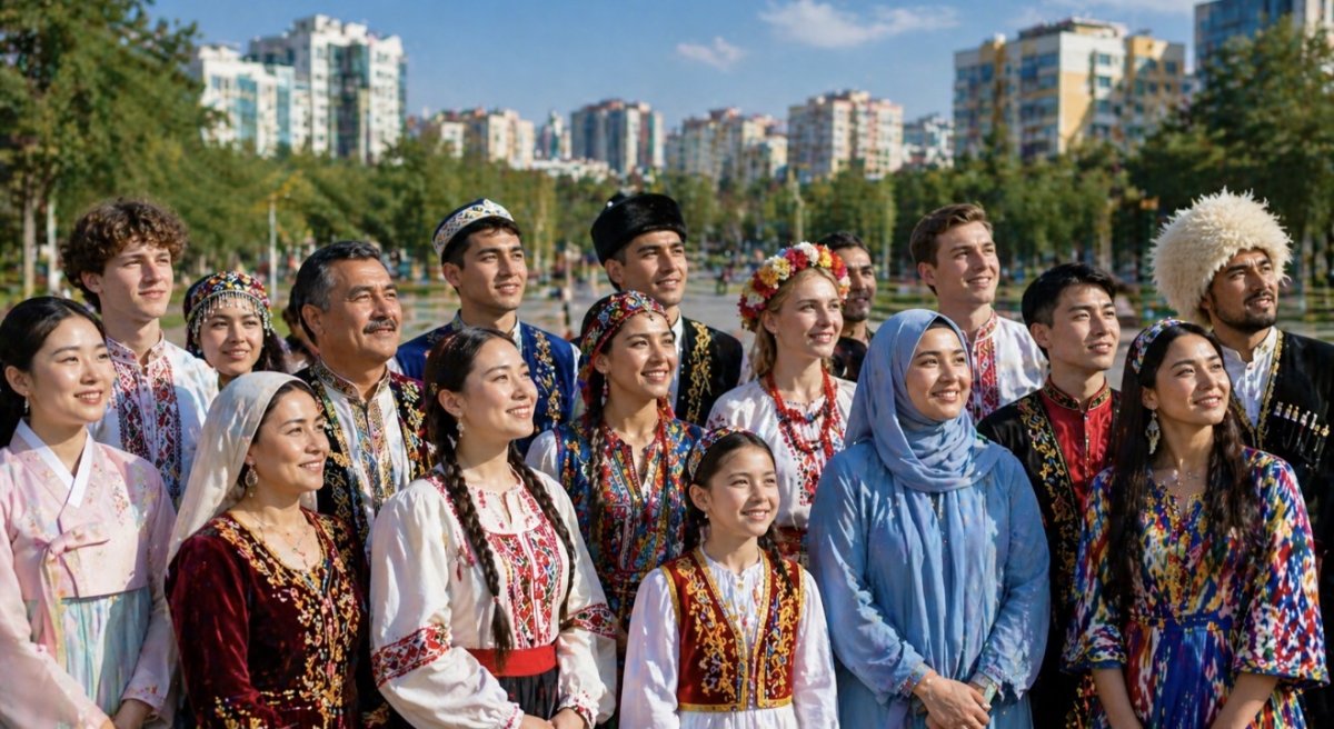 Сколько нас и кто мы: названы самые многочисленные этносы Казахстана