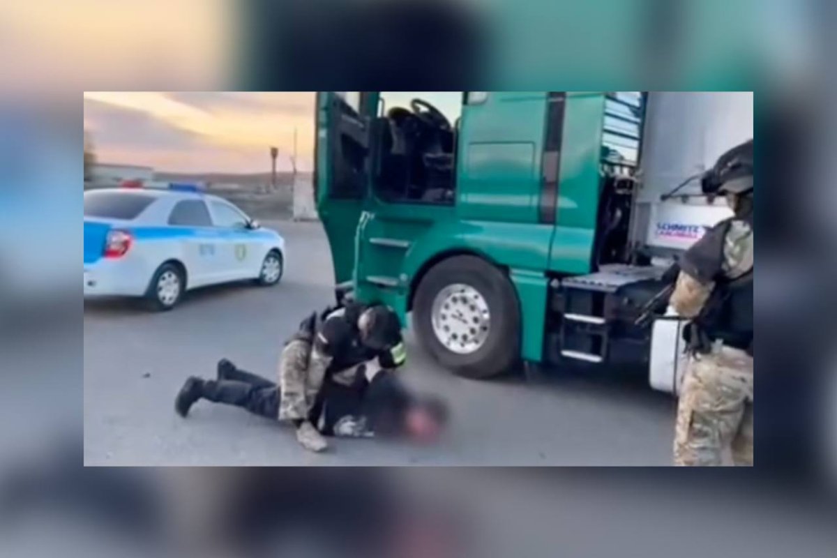 Люди в ловушке: под Павлодаром задержали фуру-тайник
