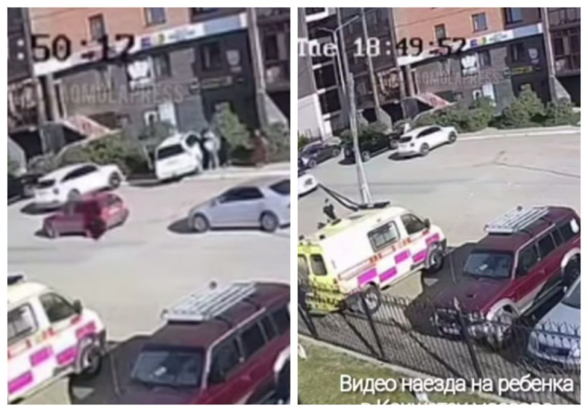Снова ДТП во дворе Кокшетау: автомобиль сбил ребенка