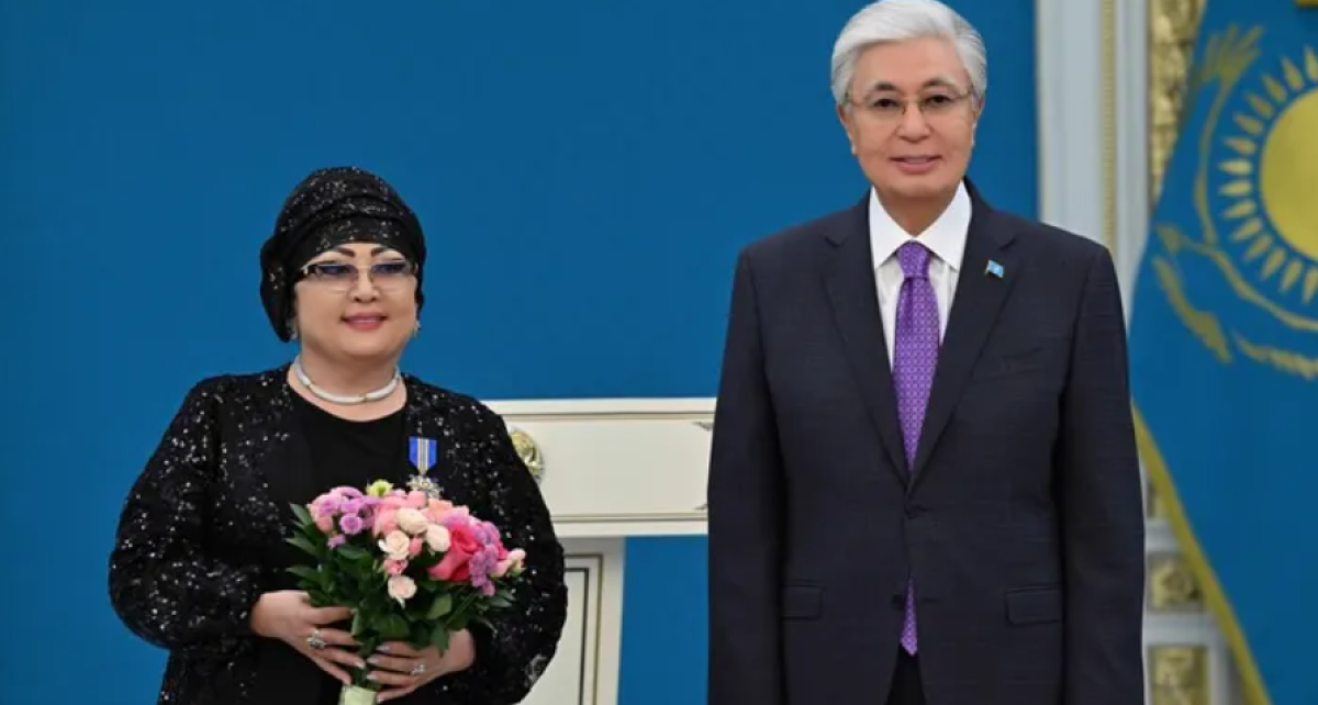 Макпал Жунусова отреагировала на награду Токаева