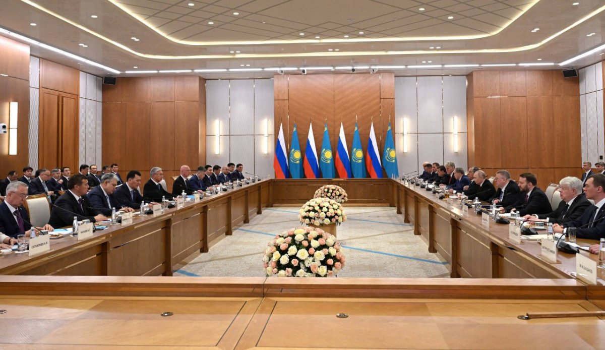 Токаев и Путин обсудили новые совместные проекты