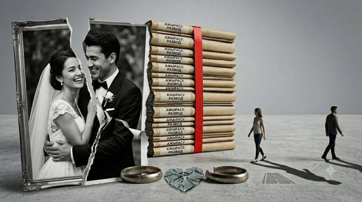 Жениться больше не модно? Разводы в Казахстане взлетели до 7-летнего максимума