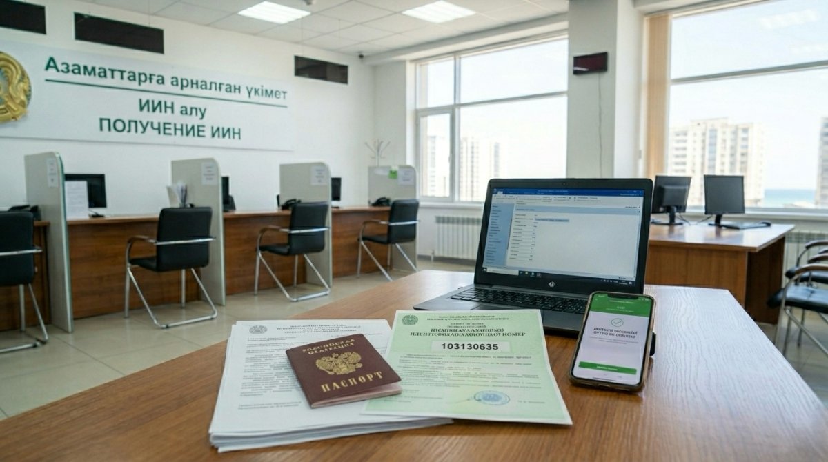 Казахстанские ИИН продавали удалённо: масштабную схему ЦОНов вскрыли в Астане