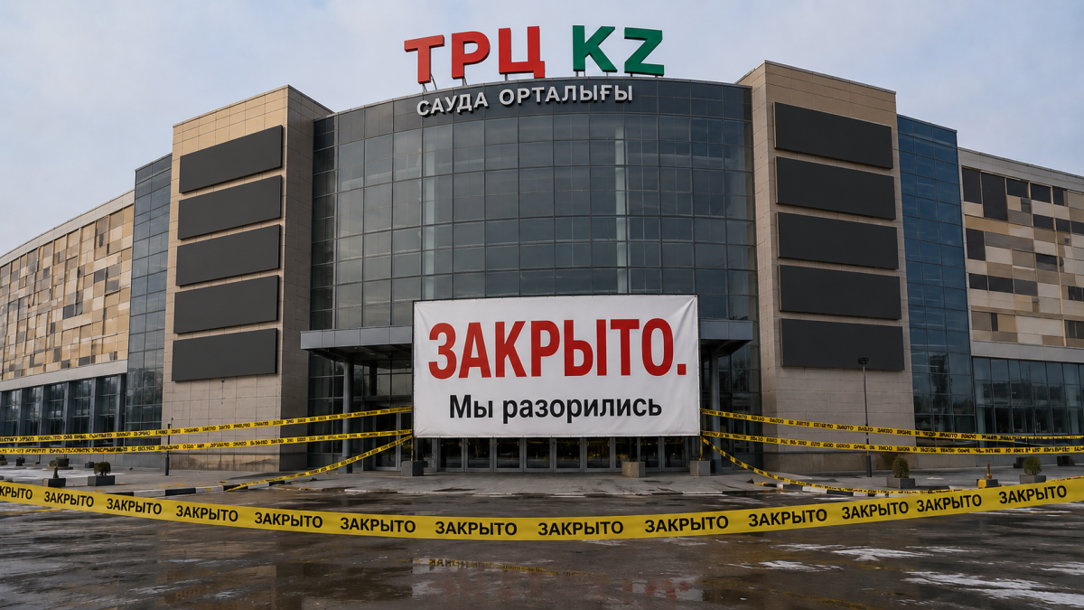 Массовое закрытие торговых центров угрожает Казахстану