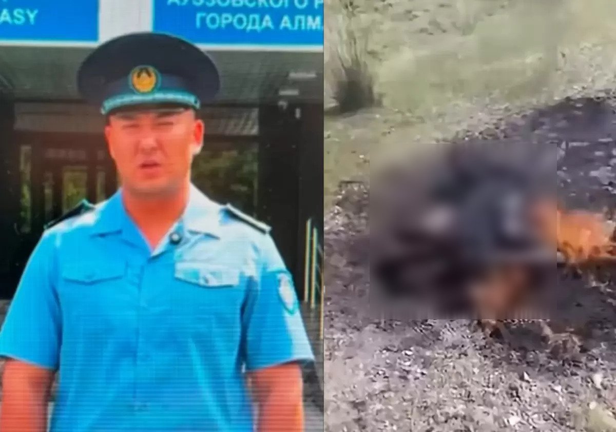 Убийство полицейского под Алматы: подростков отправили под домашний арест