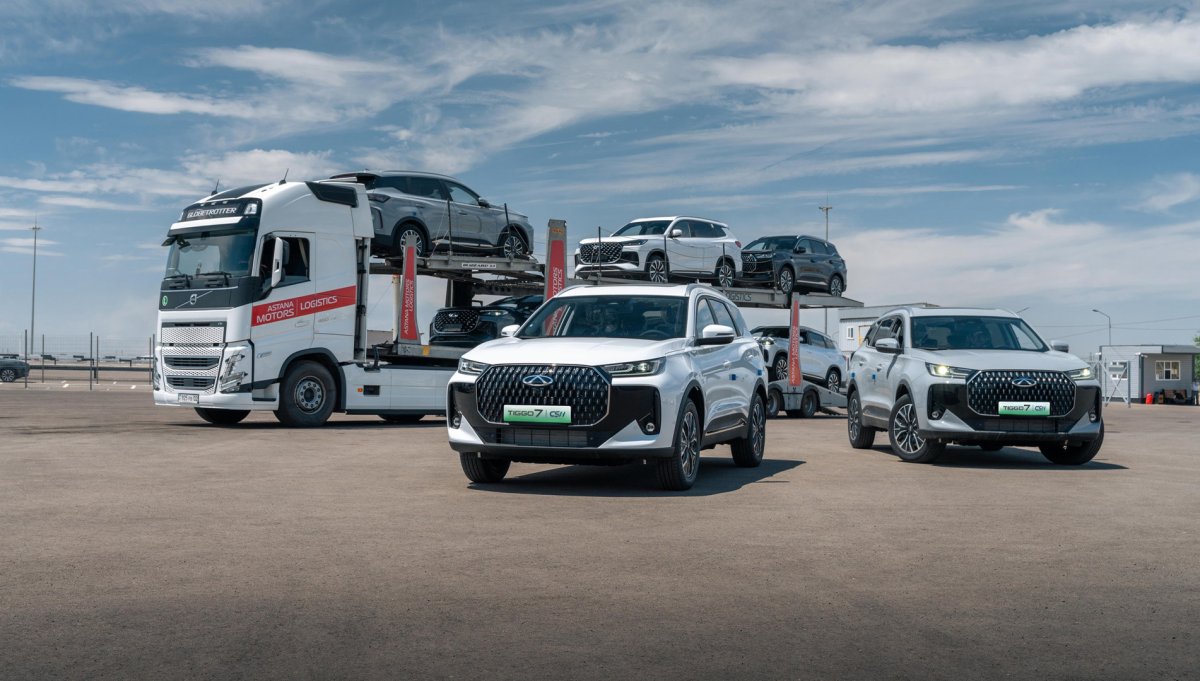 Продажи гибридов Chery локального производства начались в Казахстане