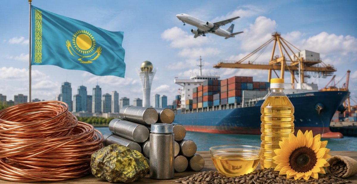 Медь, уран и масло принесли Казахстану миллиарды на внешних рынках