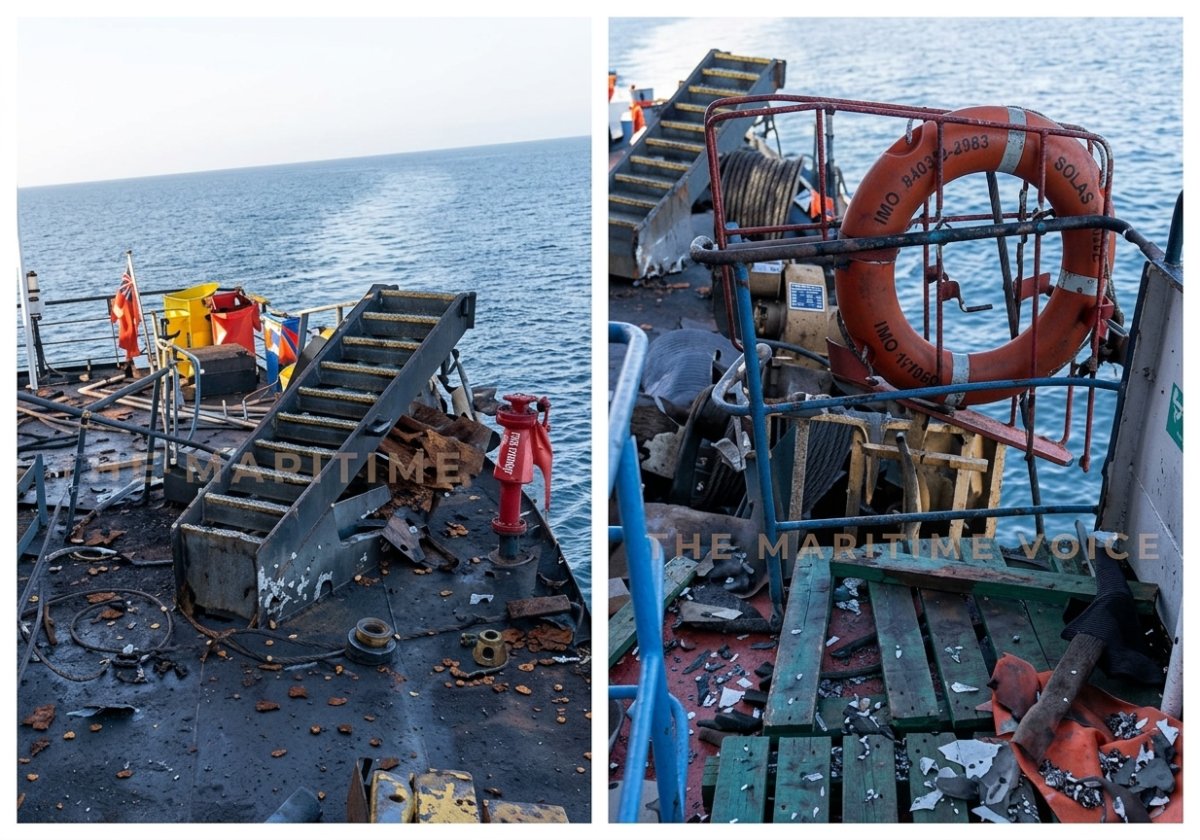 Еще одно судно атаковали дроны в Черном море
