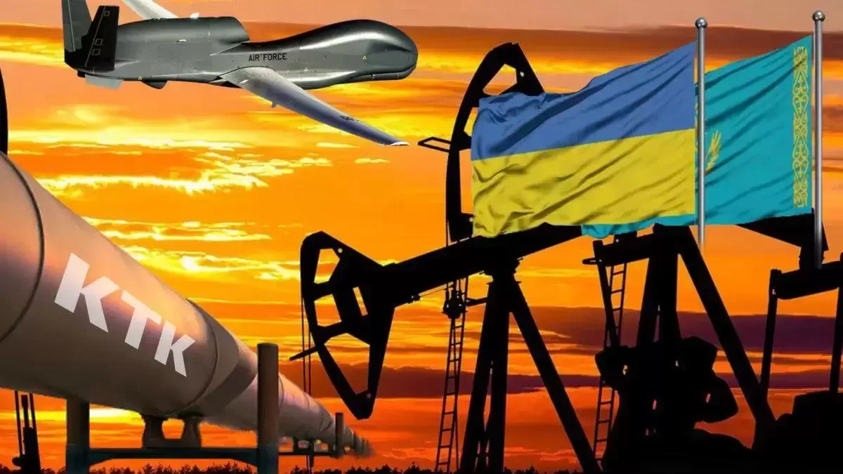Нефть под угрозой: Украина ударила дроном по судну, которое чинило причалы КТК