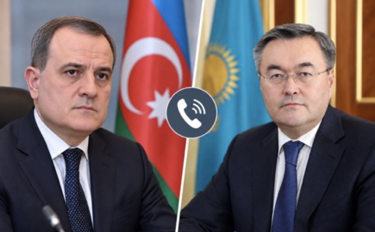 Тлеуберди созвонился с главой МИД Азербайджана: о чём договорились