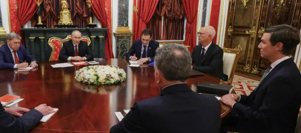 Путин встретился со спецпосланниками Трампа