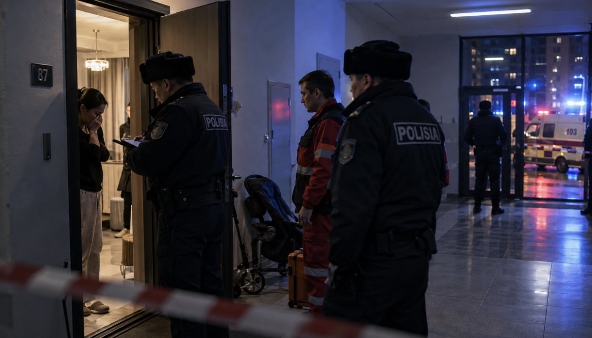 Жена выбегала в подъезд и звала на помощь: новые подробности гибели супругов в Астане