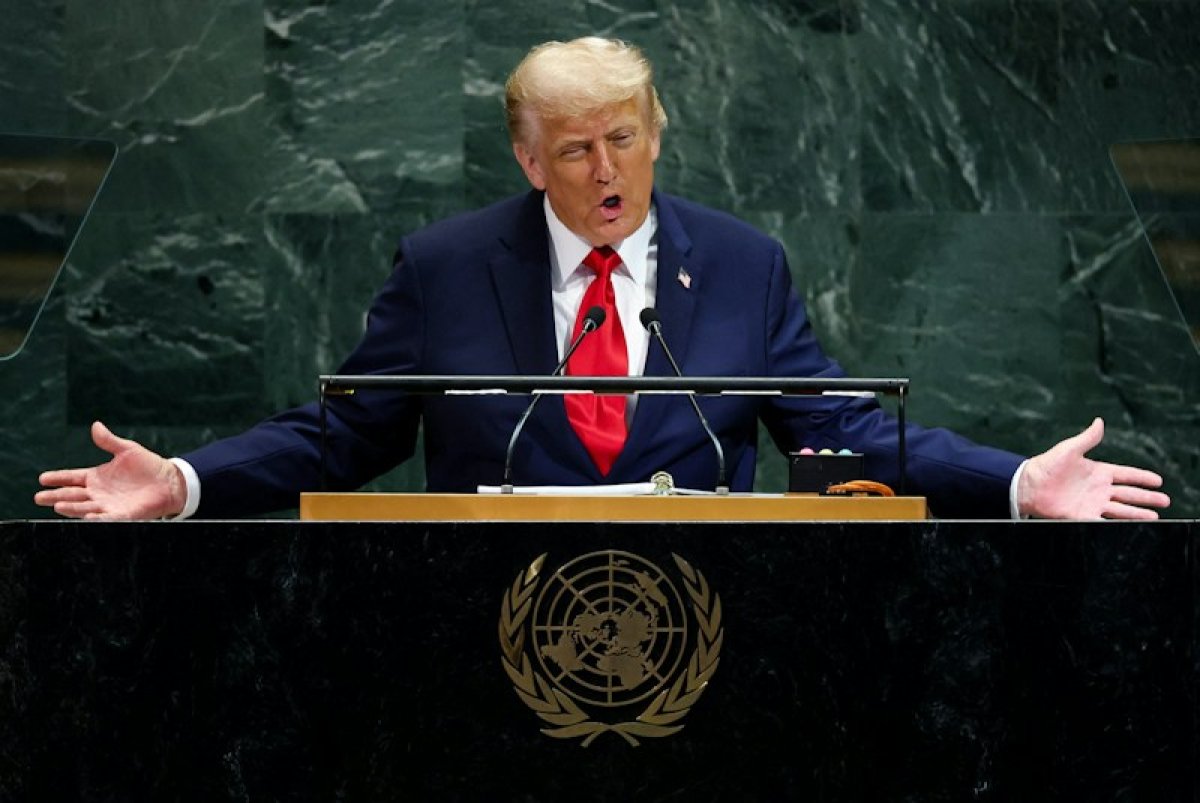 Трамп выступает в ООН: обещание по Украине и угроза «отправить Иран в ад»