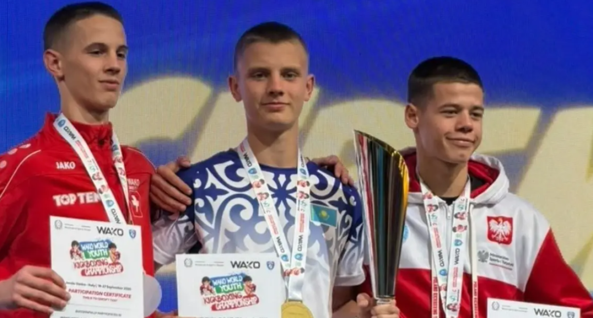 Казахстанские кикбоксеры выиграли чемпионат мира с 66 медалями