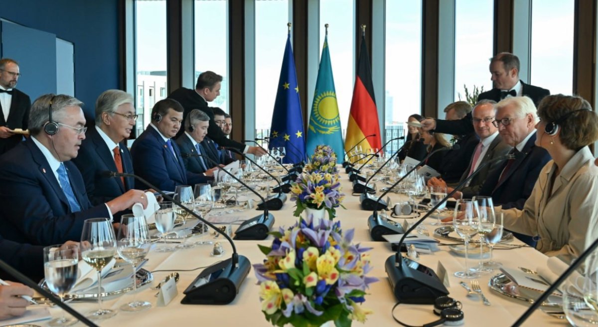 Токаев назвал Германию ключевым партнером Казахстана в Европе