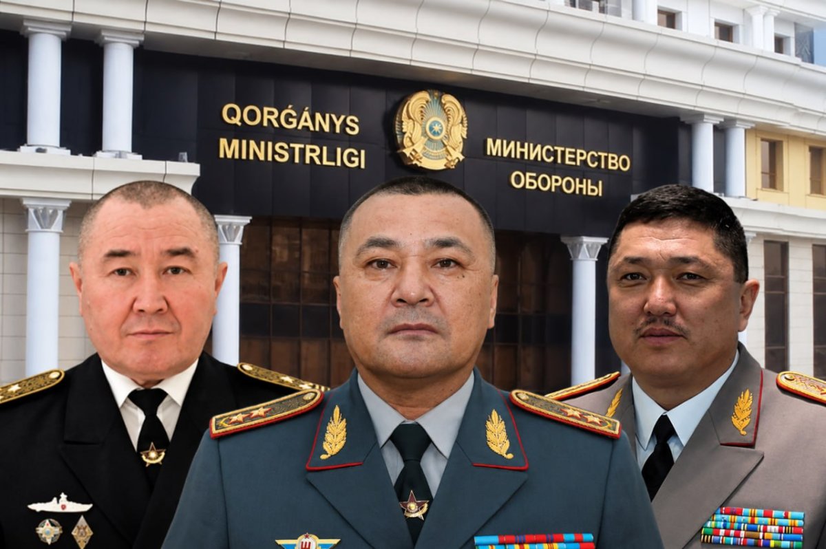 Токаев освободил от должностей сразу трех высокопоставленных военных