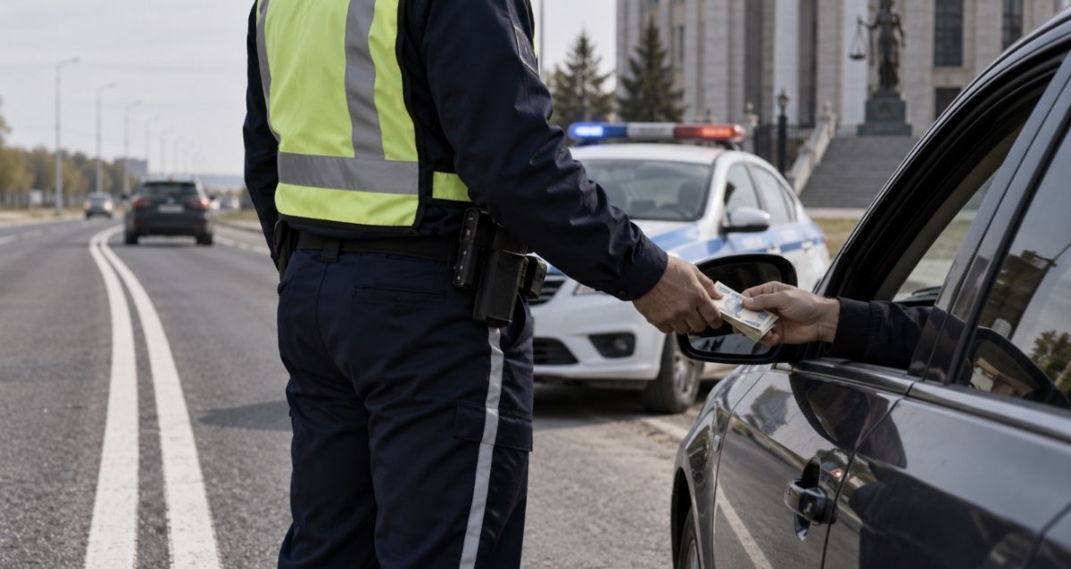 Полицейского осудили за взятку в 15 тысяч тенге в Павлодарской области