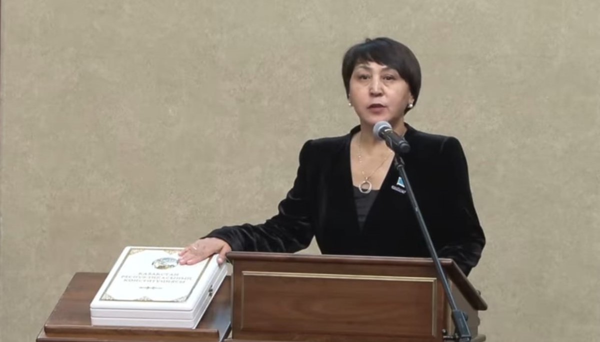 Новый депутат Курултая принесла присягу