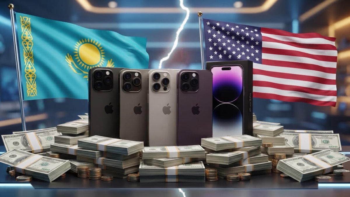 Почти миллион за iPhone: сколько смартфонов завезли в Казахстан и почему мы платим больше американцев