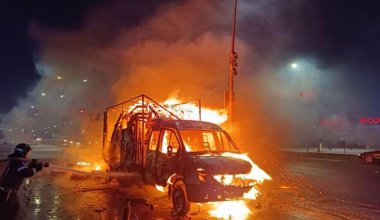Число пожаров на автотранспорте увеличилось с начала года в Астане