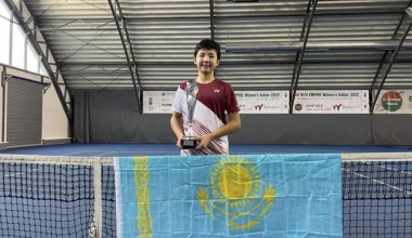 14-летний казахстанец выиграл первый титул на турнире серии ITF Juniors