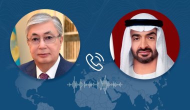 О чем Токаев говорил с президентом ОАЭ