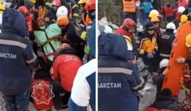 Спасатели Казахстана достали из-под завалов в Турции ещё троих выживших