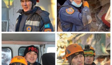 Землетрясение в Турции: казахстанские спасатели 20 часов извлекали из-под завалов отца и его детей