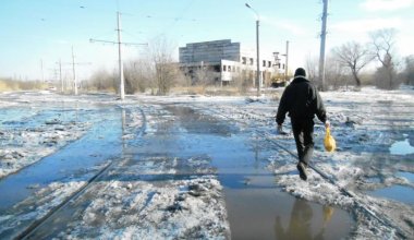 Из-за разлива талых вод в Жамбылской области эвакуировали троих детей