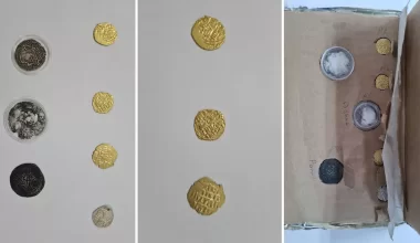 Старинные монеты пытались незаконно вывезти из Казахстана в США