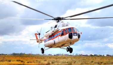 Вертолет «Казавиаспаса» совершил жесткую посадку в ЗКО, есть пострадавшие