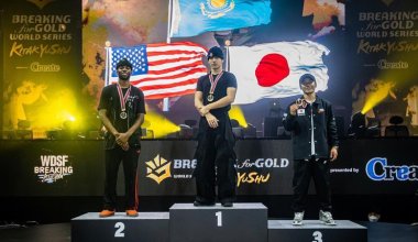 Казахстанец победил на международном турнире по брейк-дансу