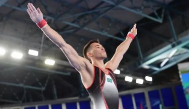 Казахстанец завоевал золото на этапе Кубка мира по спортивной гимнастике