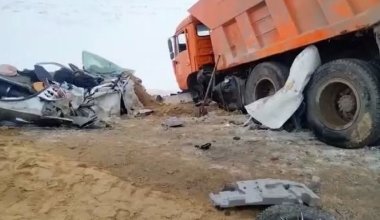 Погибли 4 человека: в Актюбинской области произошло жуткое ДТП