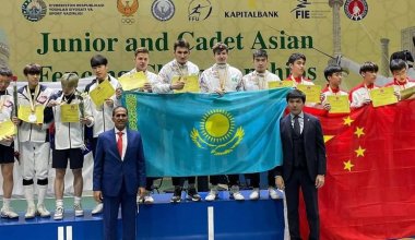 Юные казахстанцы стали чемпионами мира по фехтованию