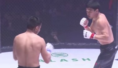 «Казахский Брюс Ли» одержал победу над бойцом из Кыргызстана