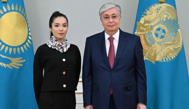Как прошла встреча президента и шахматистки Динары Садуакасовой