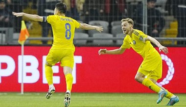 УЕФА номинировал гол капитана сборной Казахстана на звание лучшего