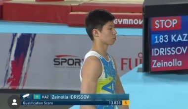 Казахстан завоевал историческую медаль чемпионата мира по гимнастике