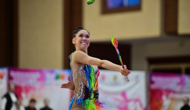 Казахстанская гимнастка выиграла серебро кубка мира