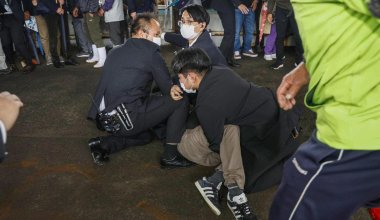 В Японии произошёл взрыв рядом с местом выступления премьер-министра
