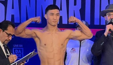 Казахстанский боксёр одержал победу в Америке