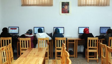 Девушки из Афганистана будут обучаться в Казахстане