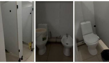 Туалет в школе Талгара возмутил Казнет