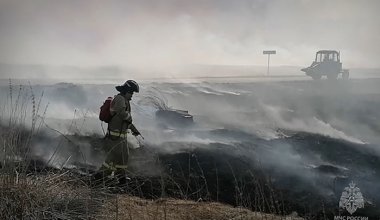 Костанайскую область накрыл смог от лесных пожаров в России