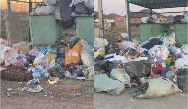 «Стыдно, невозможно жить»: жители Косшы жалуются на мусор, грязь и потопы