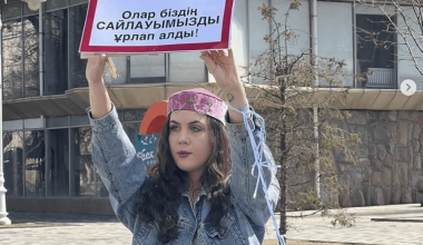 Активистка Oyan,Qazaqstan Влада Ермольчева объявила голодовку