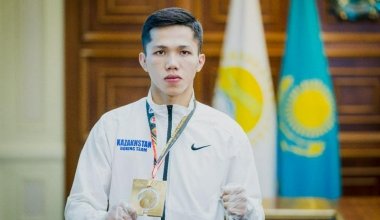 19-летний казахстанский боксер Санжар Ташкенбай стал чемпионом мира