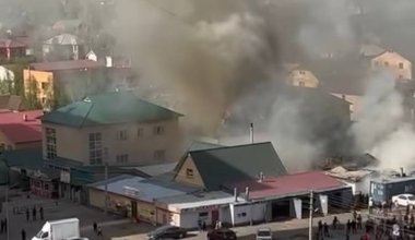 Пожар произошел в общежитии Астаны