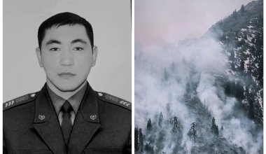 Погибшего в Алматы пожарного Арслана Курманбекова наградили орденом